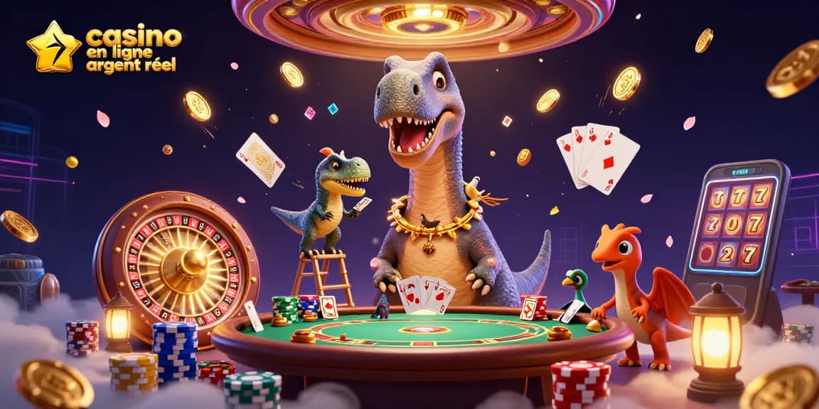 Jouer sur un casino en ligne argent réel avec des illustrations dynamiques et une ambiance immersive.
