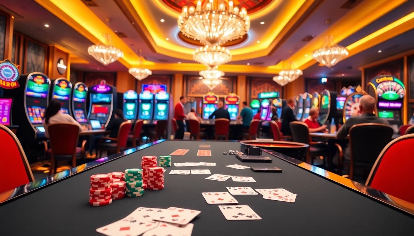 Experience the thrill of winning at https://taigo88.team/ with vibrant casino scenes and engaging gameplay.