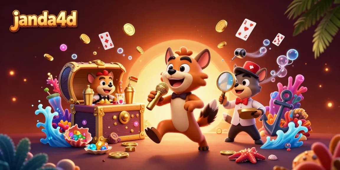 janda4d menghadirkan suasana kasino dengan hyena komedi dan permainan slot yang menarik