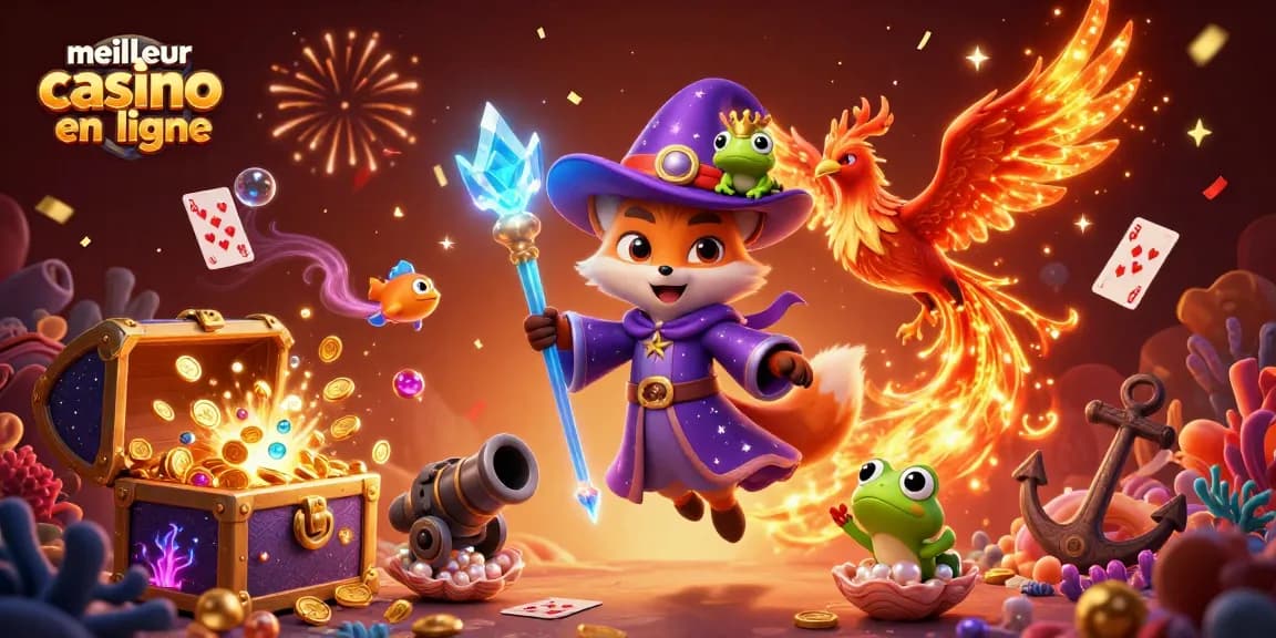 Gagnez avec le meilleur casino en ligne en jouant à des jeux passionnants dans une ambiance festive