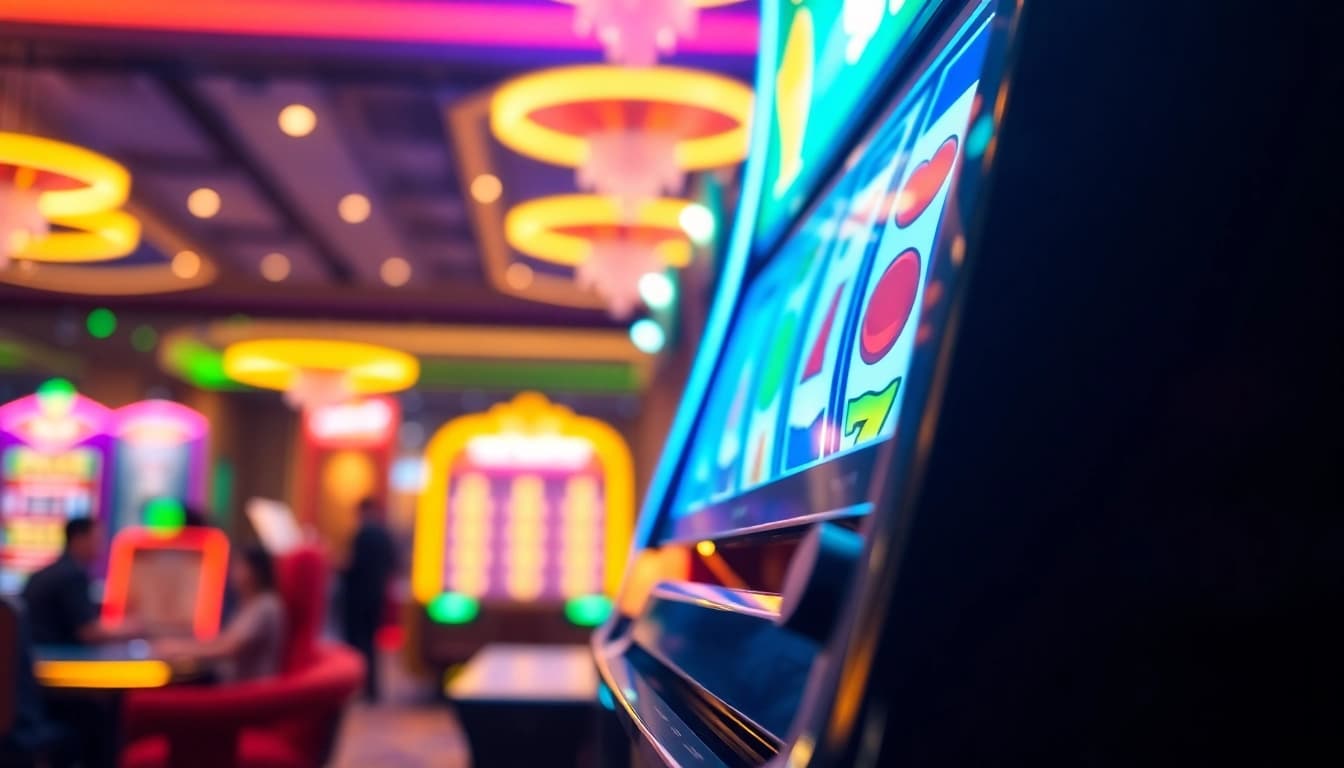 Menangkan hadiah dengan slot depo 1k pada mesin slot yang penuh warna.