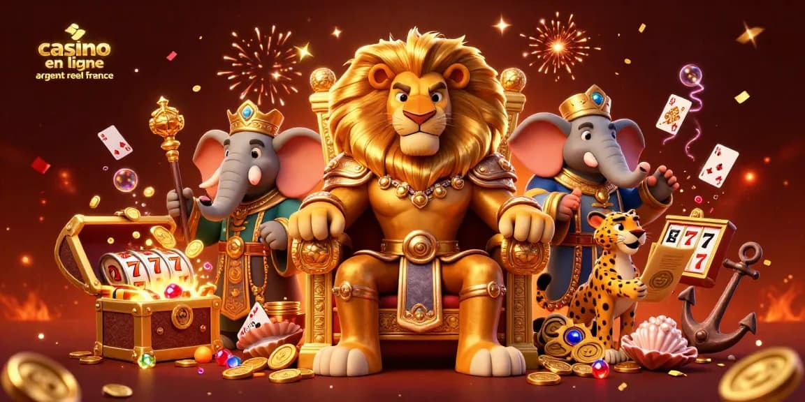 Jouez au casino en ligne argent réel France avec des jeux dynamiques et des personnages captivants.