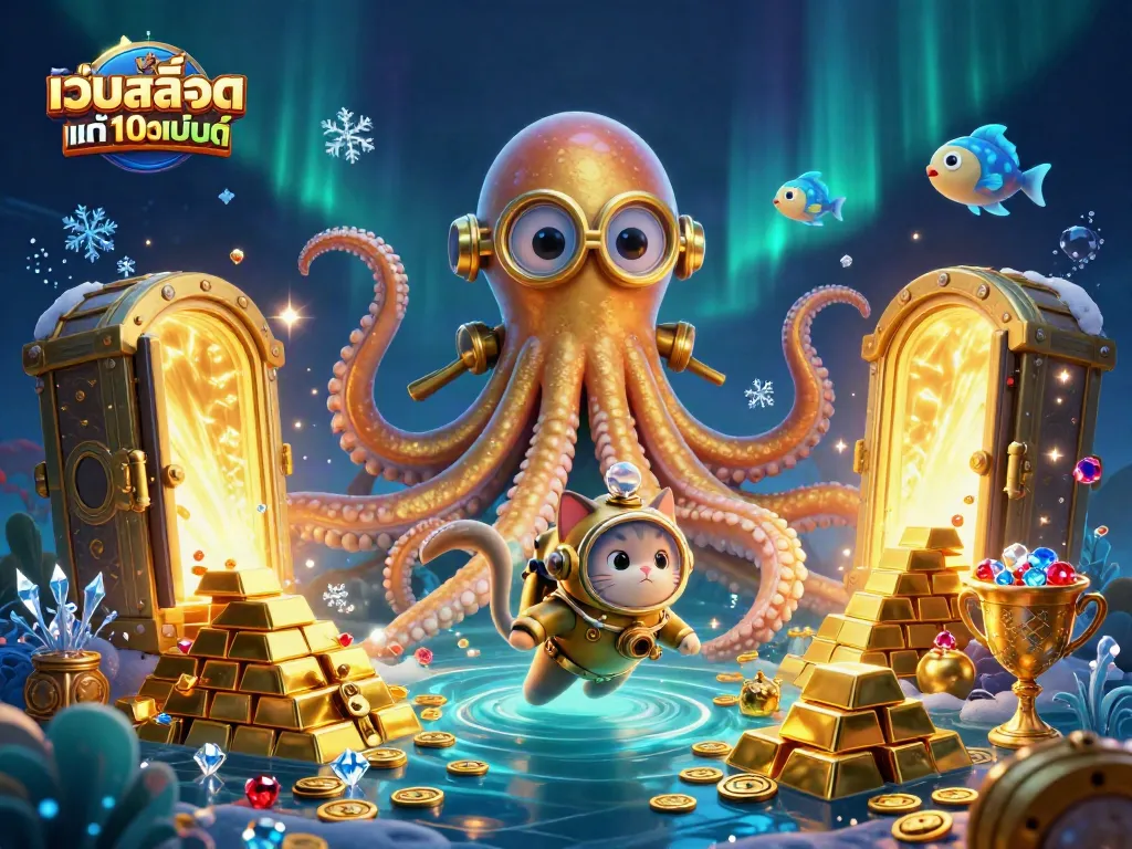 เกมสล็อต เว็บสล็อต แท้ 100 เปอร์เซ็นต์ ที่มีภาพลักษณ์การ์ตูน 3 มิติ และความสวยงาม