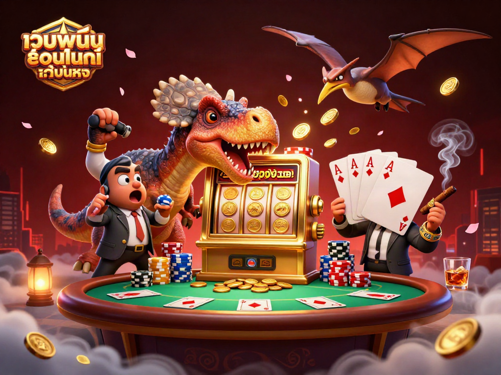 เล่นสล็อตในเว็บพนันออนไลน์ เว็บตรง ได้รับโชคลาภจากเกมสล็อตทันที