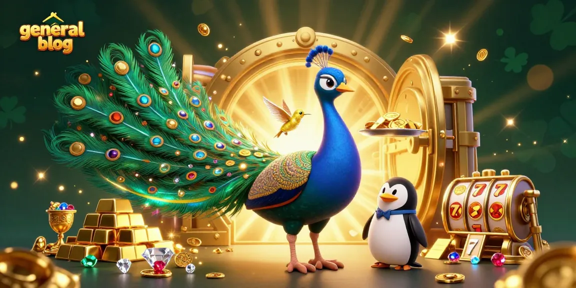 Engage in thrilling gameplay with the general blog's vibrant casino-themed illustration.