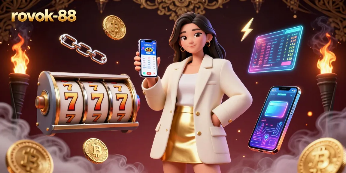 Engage in exciting betting action at rokok-88, showcasing vibrant gaming elements and crypto excitement.