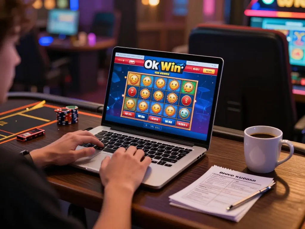 Experience thrilling gameplay at Ok Win through your laptop with engaging slots and strategies.