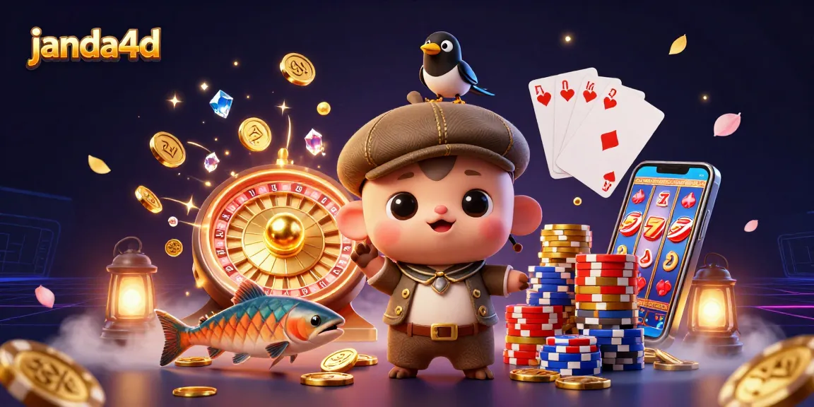 Rasakan keseruan bermain judi dengan janda4d, simbol kemenangan dan peluang emas dalam permainan slot.