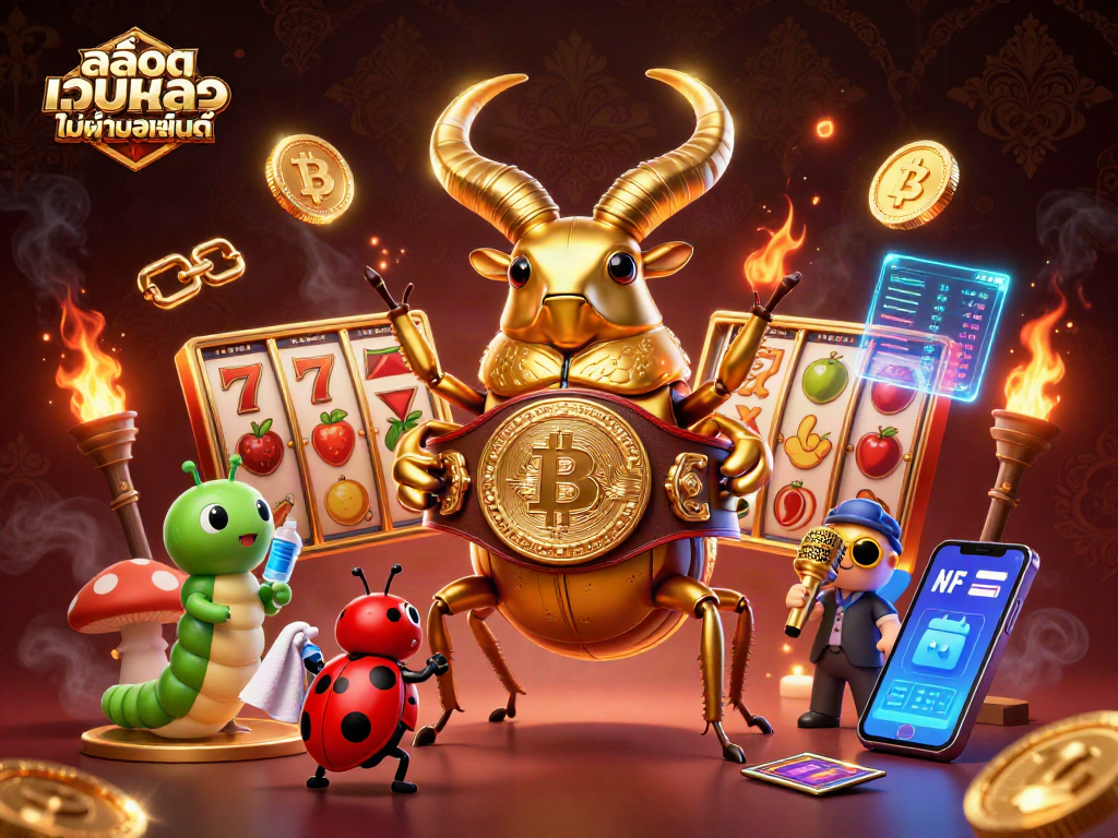 เล่นเกมสล็อต สล็อตเว็บตรงไม่ผ่านเอเย่นต์ ด้วยภาพกราฟิกที่น่าตื่นตาตื่นใจ