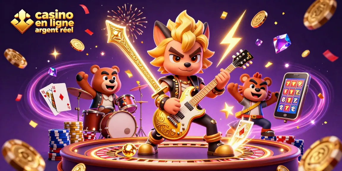 Découvrez l'univers passionnant des jeux sur un casino en ligne argent réel avec des personnages dynamiques et des éléments de jeu captivants.