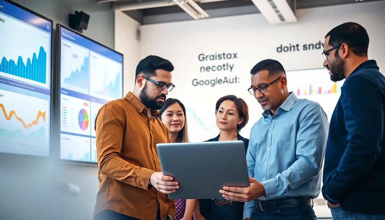 Analyze google ads edmonton strategies in a modern digital marketing workspace