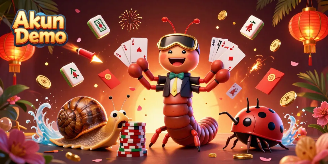 Spin with excitement using Akun Demo in a vibrant casino scene filled with dynamic elements.