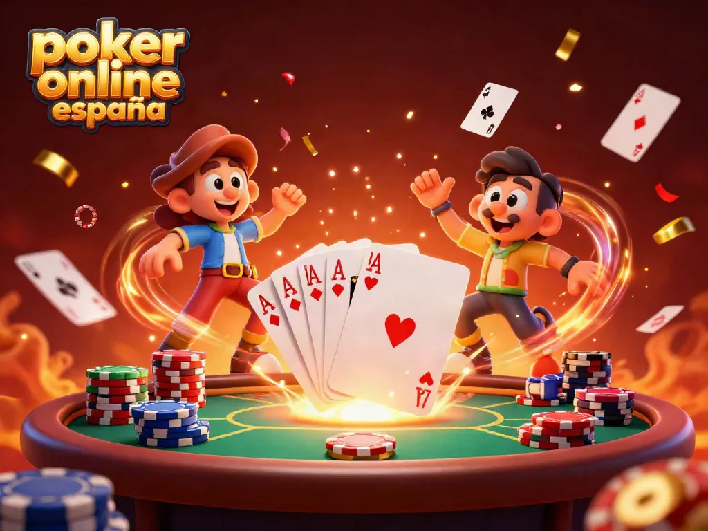 Póker online España: Consigue una mano ganadora en el emocionante ambiente del póker.