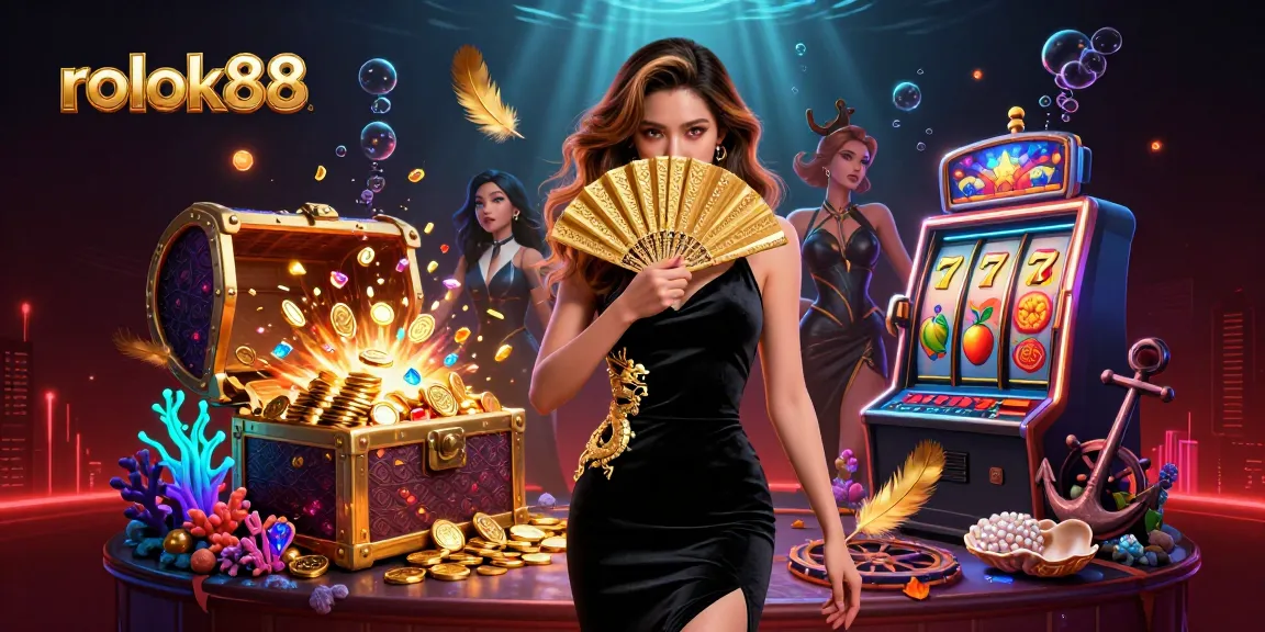 Experience thrilling gaming adventures with rokok88 featuring vibrant casino elements and stunning visuals.