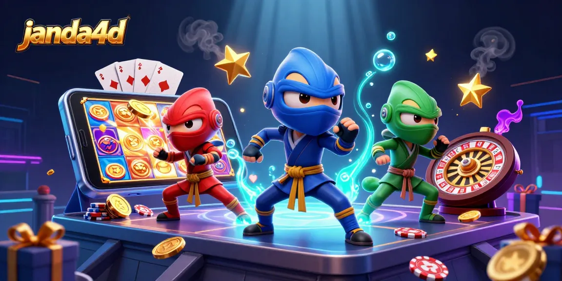 Gali kemenangan di janda4d dengan chameleon ninja beraksi dan permainan slot seru.