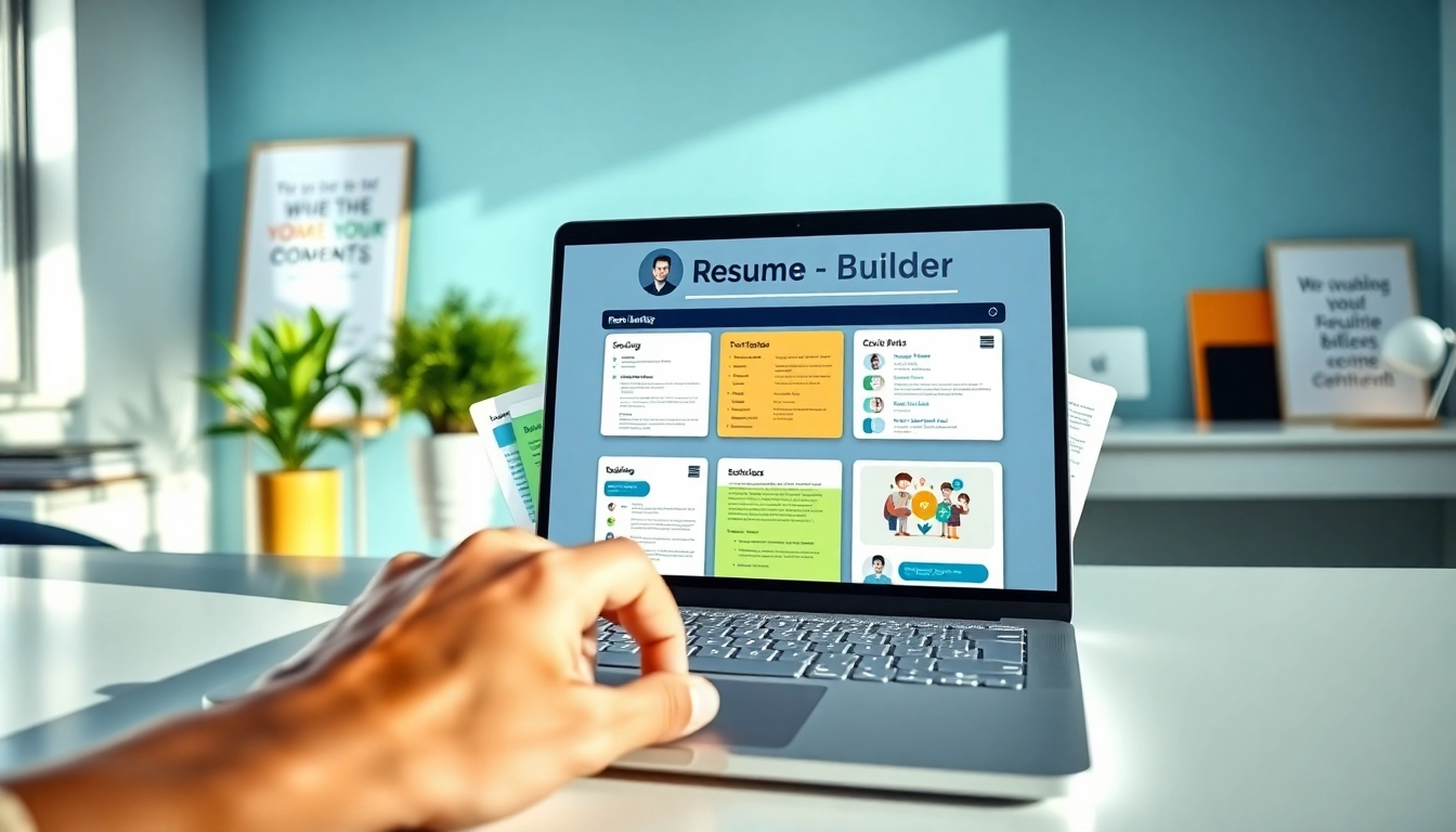 Create a standout resume using the Resume Builder with user-friendly design and colorful templates.