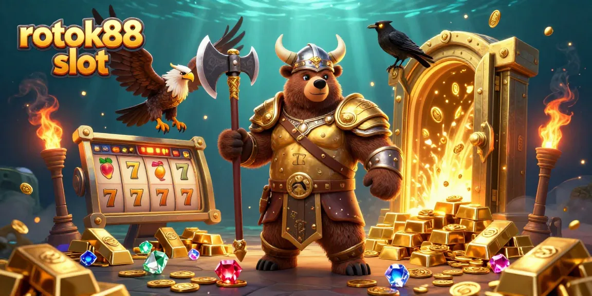 Experience the excitement of the rokok88 slot with vibrant characters and dynamic casino elements.