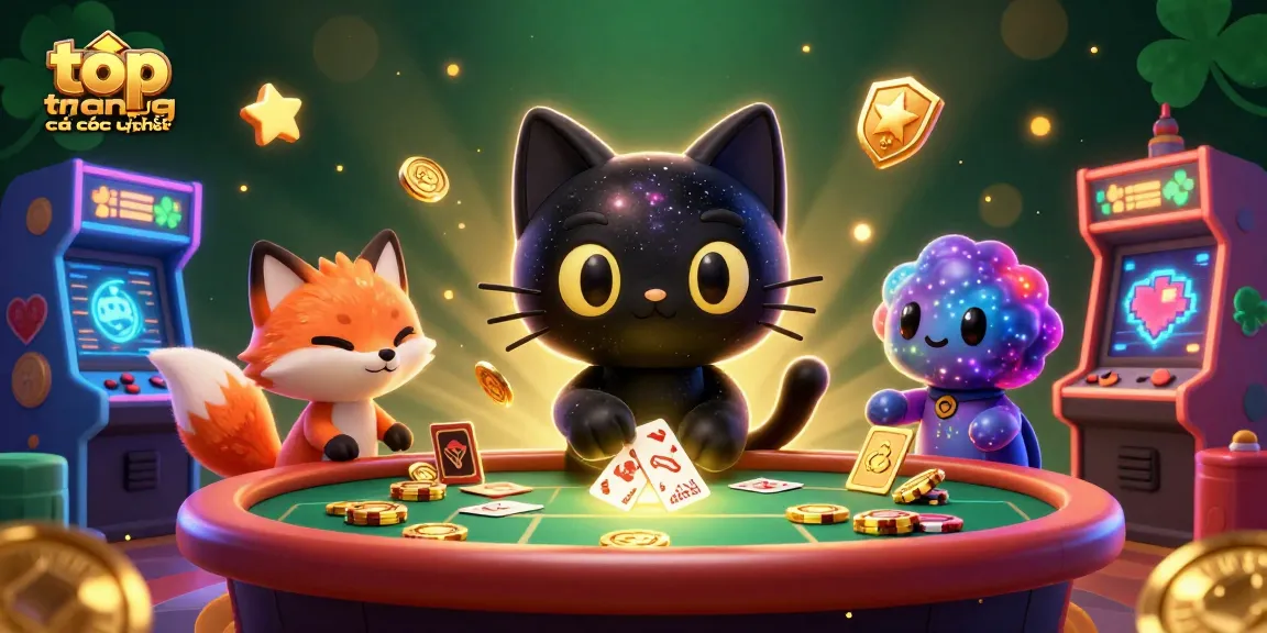 Trải nghiệm top trang cá cược uy tín với cat lỗ đen và cáo tỏa mây tại casino 3D
