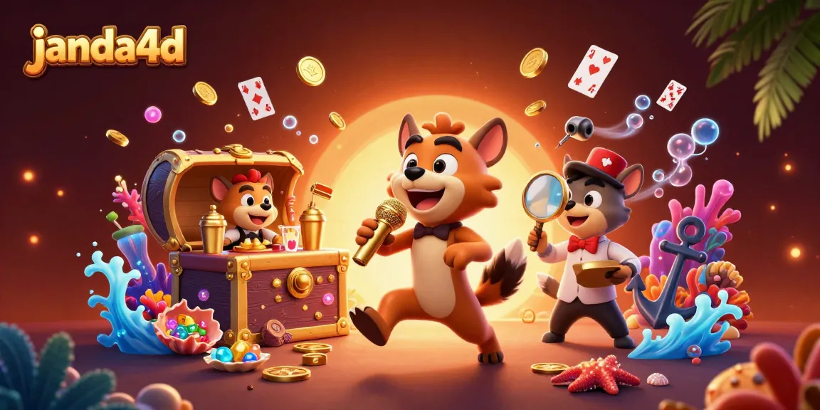 janda4d menghadirkan suasana kasino dengan hyena komedi dan permainan slot yang menarik