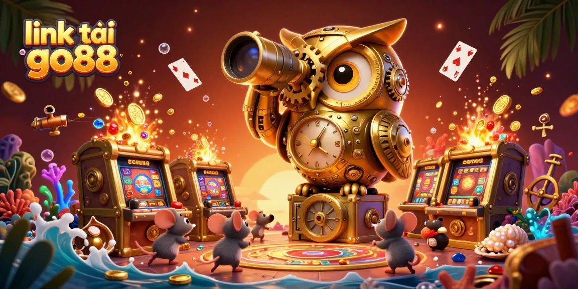 Experience excitement and thrill with link tải go88, as golden owls oversee thrilling casino adventures.