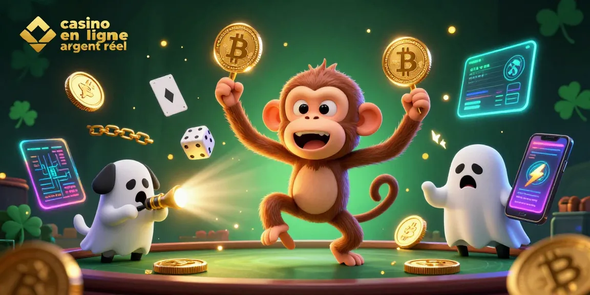 Découvrez le casino en ligne argent réel avec notre illustration captivante de jeu et d'aventure.