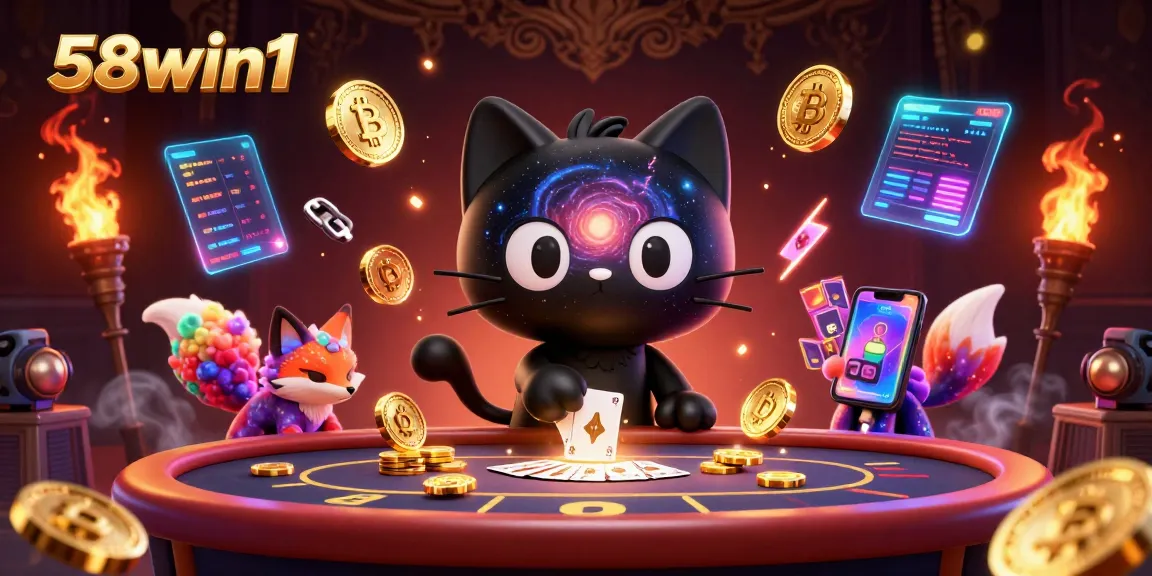 Engage in thrilling gameplay with 58win1 at a vibrant cosmic casino!