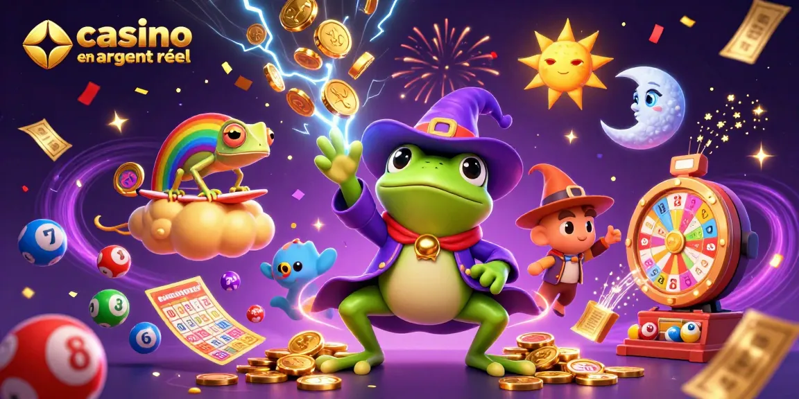 Jouez sur un casino en ligne argent réel avec des personnages vibrants et des éléments de jeu animés.