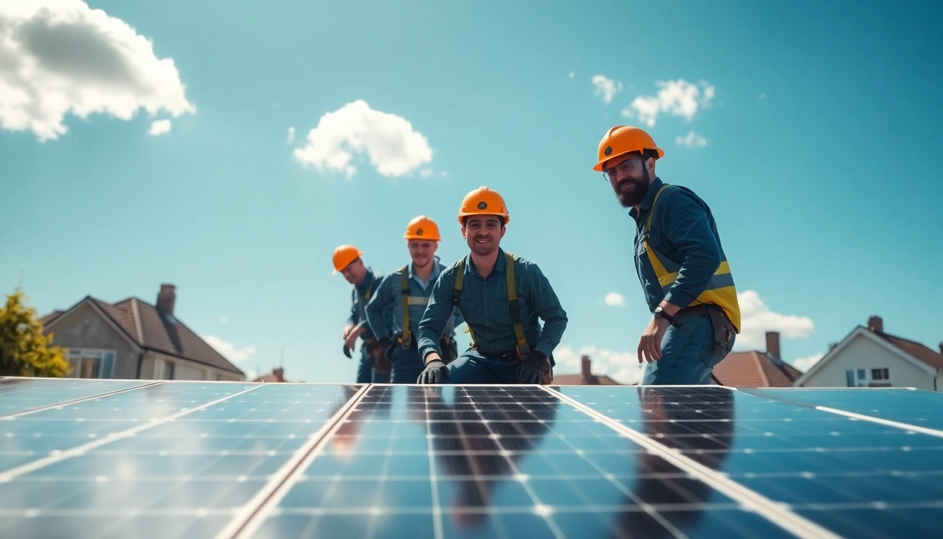 Solar Panel Installation Leicester by experts on a residential rooftop in a sunny Leicester neighborhood.