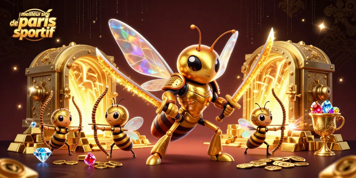 Pariez sur le meilleur site de paris sportif avec une illustration captivante de personnages de casino en pleine action.