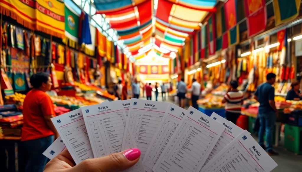 Experience the thrill of sports betting Mexico with vibrant market scenes and engaging bets.