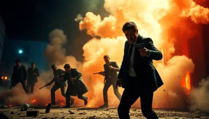 Engaging art from Politics Thieves and Bullets portraying a character in a tense scenario with political undertones.