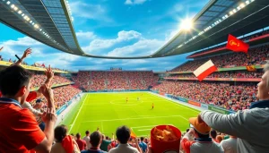 축구중계 열정적인 관중과 함께하는 생생한 경기 현장