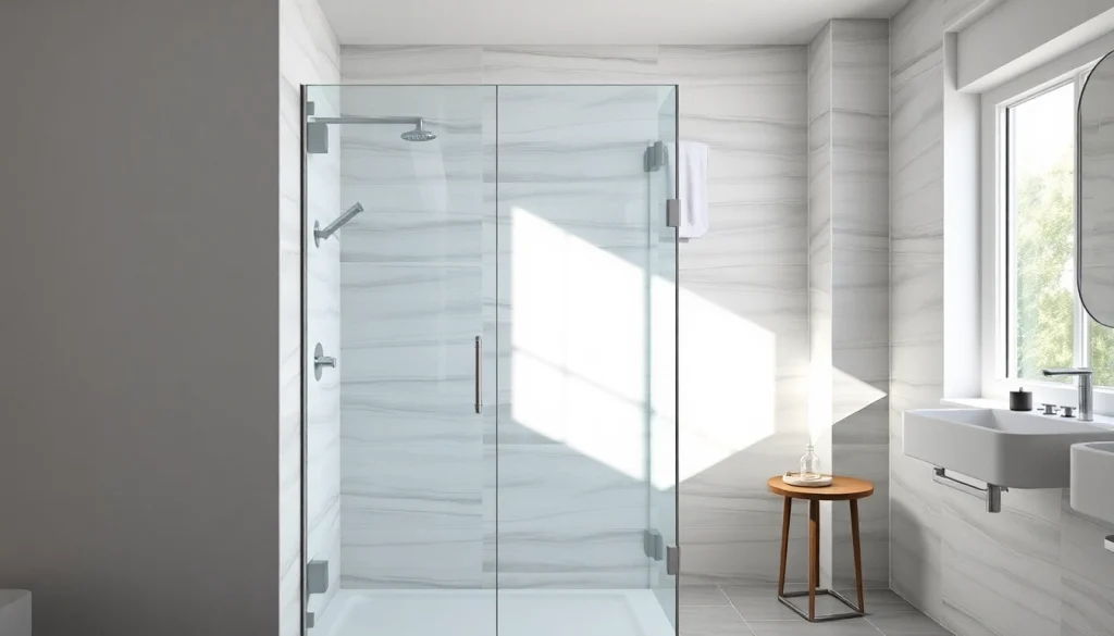 Paroi de douche 150x200 contemporaine dans une salle de bain moderne.