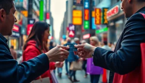 카드깡을 통해 현금을 받는 사람들의 생생한 현장 모습