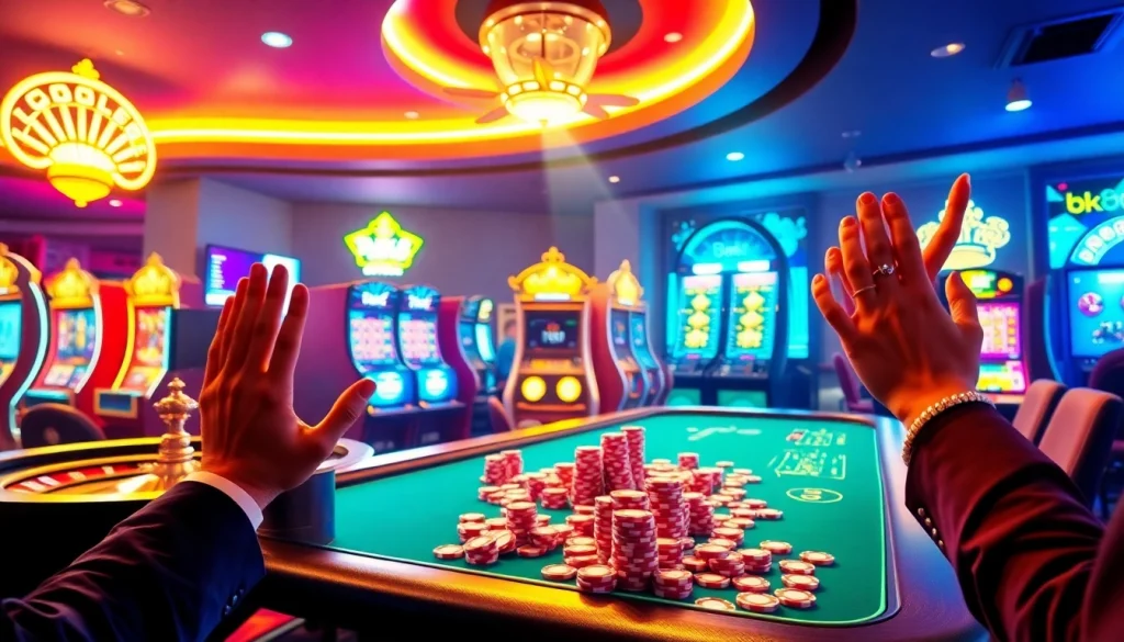 Experience the excitement of bk8 through engaging online casino gaming.