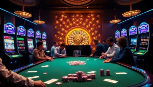 Experience thrilling gameplay and excitement with W88 link at a luxurious casino table.