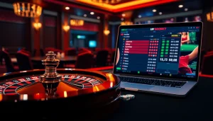 Engage with sbobet login for exciting online gambling experiences at a vibrant casino scene.