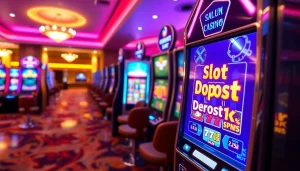 Menampilkan slot deposit 1k di layar mesin slot modern yang menarik perhatian.