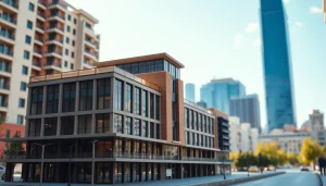 Architekturmodellbau Kiel zeigt detaillierte und präzise Architekturmodelle in urbaner Umgebung.