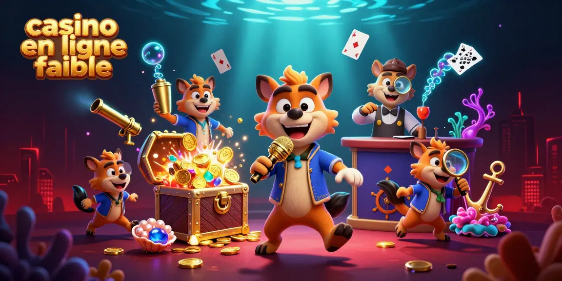 Jouez au meilleur casino en ligne fiable avec une ambiance de club comique et des hyènes animées.