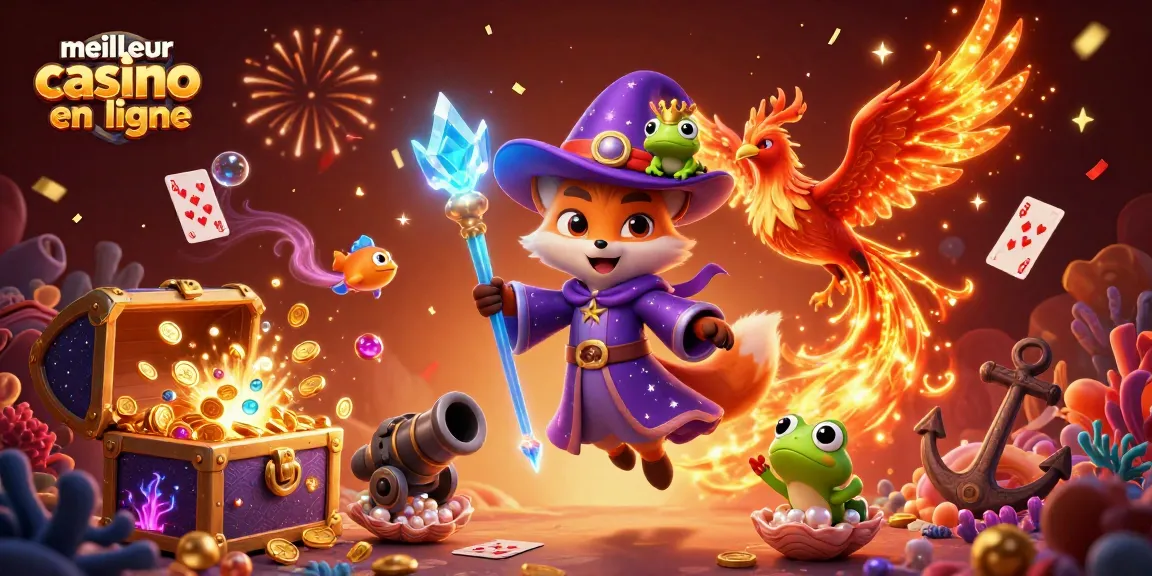 Gagnez avec le meilleur casino en ligne en jouant à des jeux passionnants dans une ambiance festive